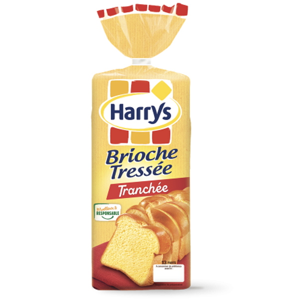 BRIOCHE TRESSEE TRANCHEE 450 G