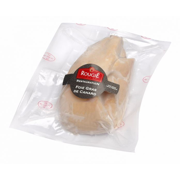 RAW DUCK FOIE GRAS EXTRA 550/700 G