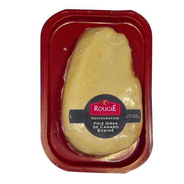 RAW DUCK FOIE GRAS DEVEINED 500G