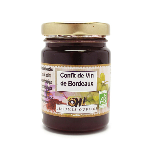 CONFIT DE VIN BORDEAUX BIO 120G